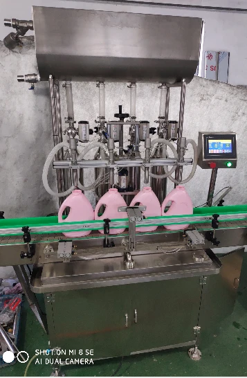 Hela produktionslinjen Filling Machine
