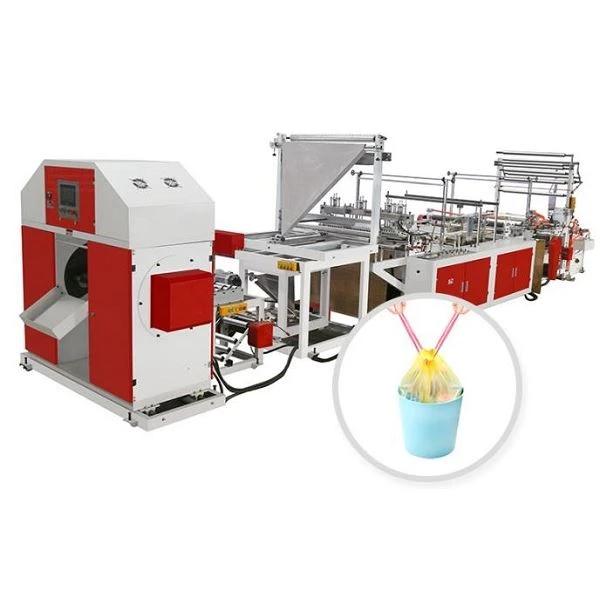 WSR800 Roll Garbage Bag Making Machine With Rope Series